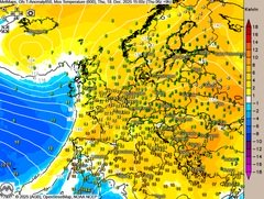 Viele Wolken &uuml;ber dem Nordwesten